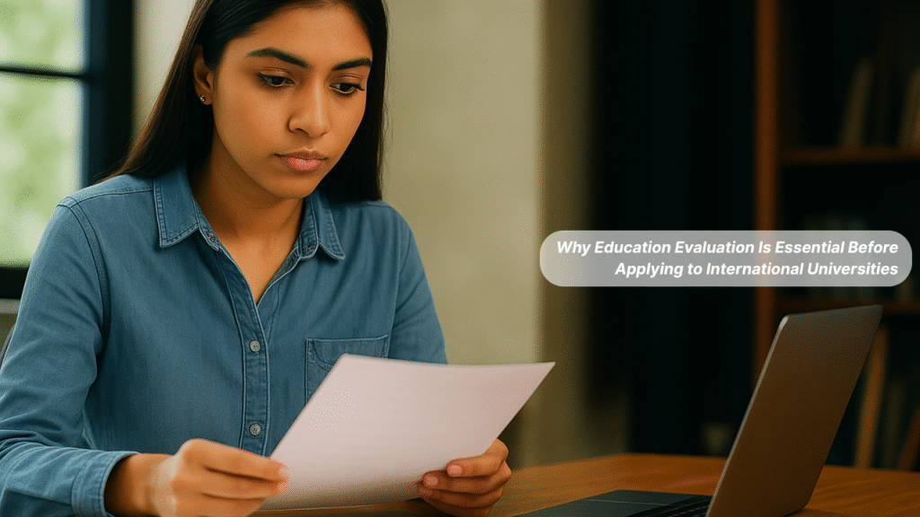 Why Education Evaluation Is Essential Before Applying to International Universities Why Education Evaluation