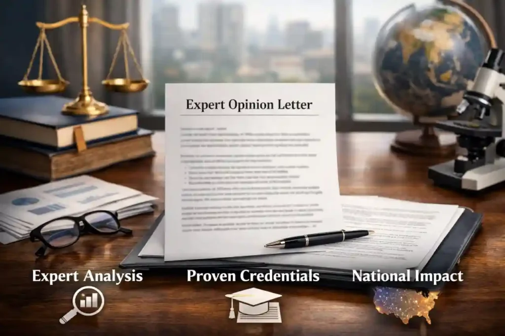 Expert Opinion Letter for the EB-2 NIW Visa