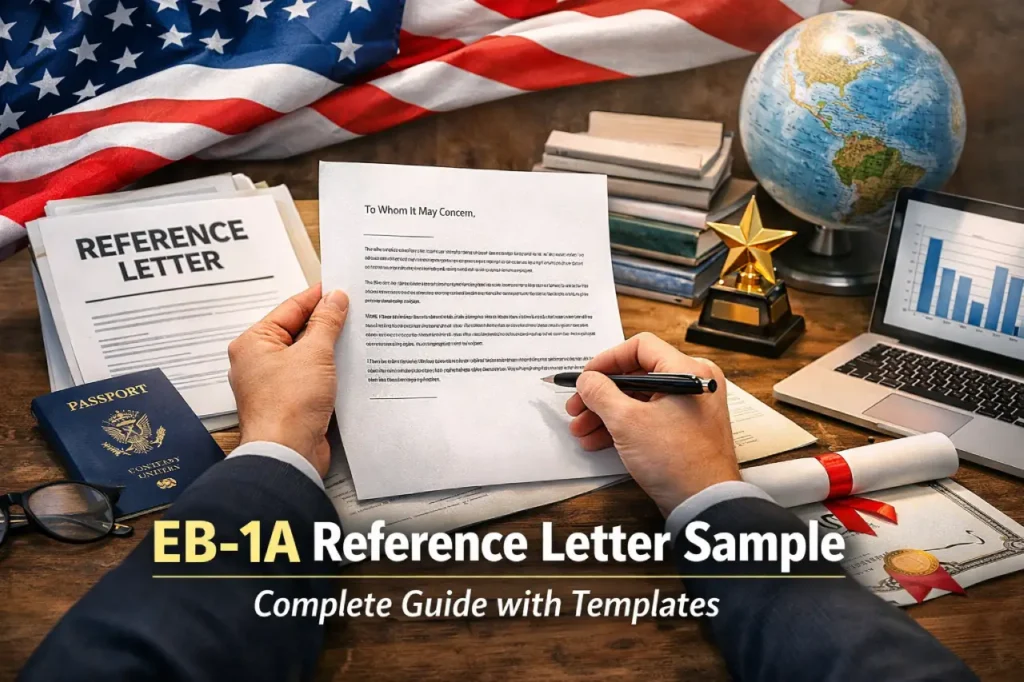 EB-1A reference letter