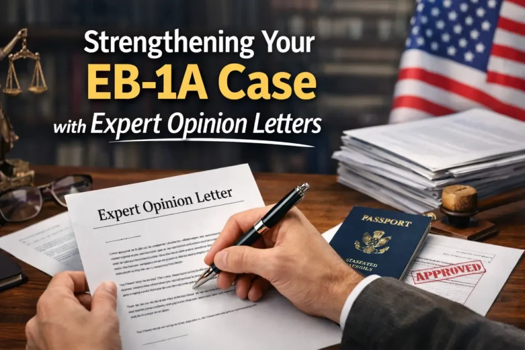 How Expert Opinion Letters Strengthen Your EB-1A Case During an RFE