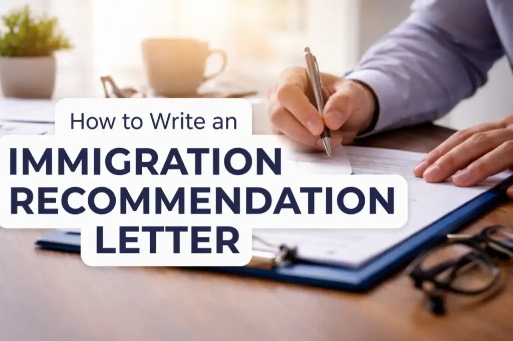 How to Write an Immigration Recommendation Letter (Step-by-Step Guide)