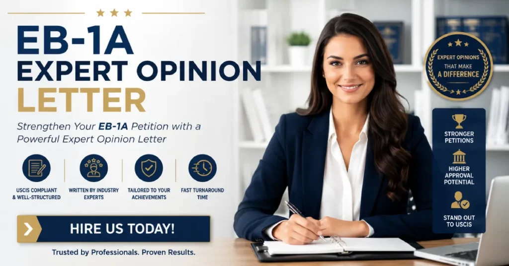 eb1a expert opinion letter