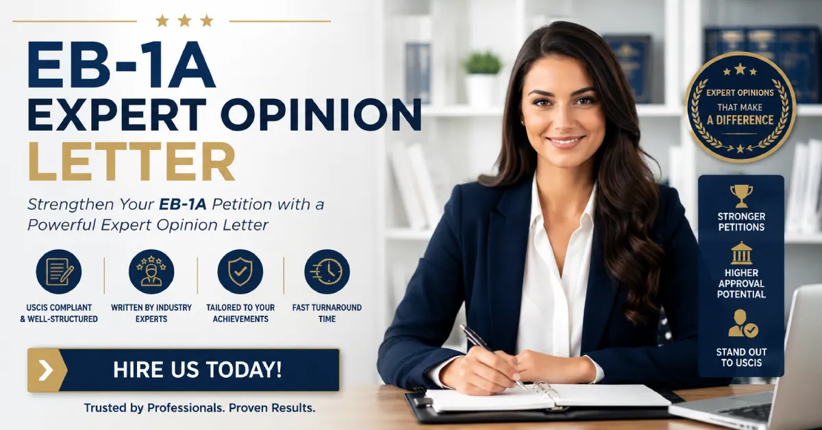 Expert Opinion Letters for EB-2, EB-1, H-1B | AAE Evaluations eb1a expert opinion letter