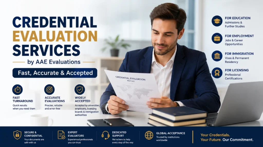 Best Credential Evaluation Services in the USA | AAE Evaluations Credential Evaluation Services