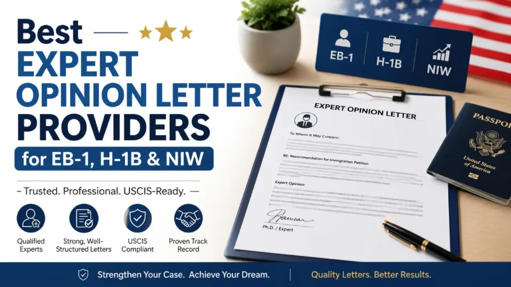 best expert opinion letter agency