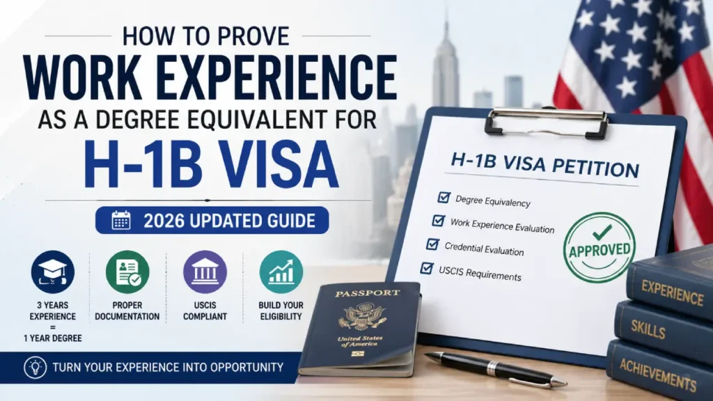 work experience evaluation for H-1B